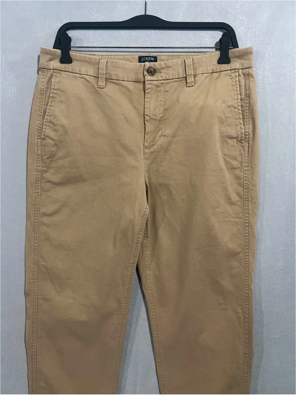 J.Crew Pant Women's 8 Tan Beige High-Rise Girlfriend Chino AD156